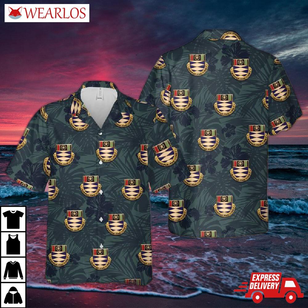 Us Army 95th Supply And Services Battalion The Line Hawaiian Shirt