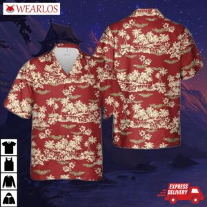 Us Army Air Forces Usaaf Liaison Pilot Wing In Wwii Hawaiian Shirt