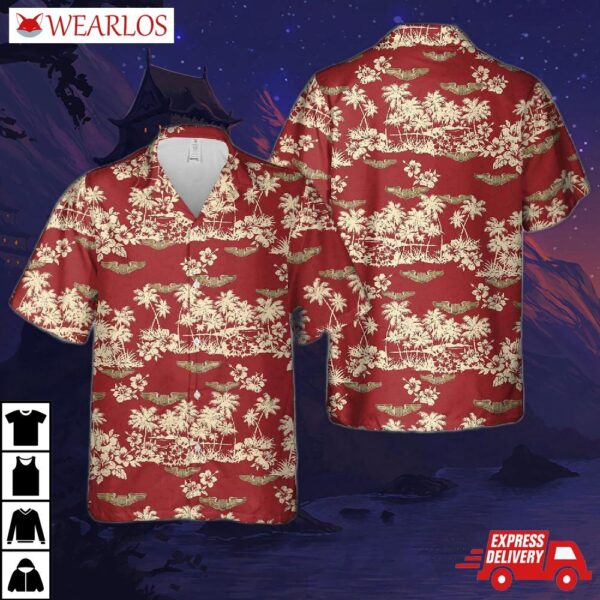 Us Army Air Forces Usaaf Liaison Pilot Wing In Wwii Hawaiian Shirt
