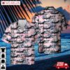 Us Army Beech Rc-12x Huron (a200ct) Hawaiian Shirt