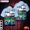 Us Army Beechcraft 65 Queen Air Hawaiian Shirt