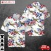 Us Army Beechcraft C-12 Huron Aircraft, 4th Of July Hawaiian Shirt