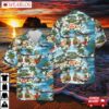 Us Army Beechcraft Rc-12 Guardrail Hawaiian Shirt