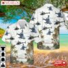 Us Army Bell Oh-58 Kiowa Hawaiian Shirt