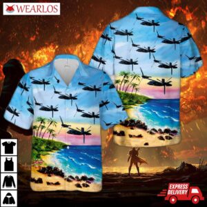 Us Army Bell V-280 Valor Hawaiian Shirt