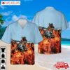 Us Army Boeing Ah-64 Apache Hawaiian Shirt