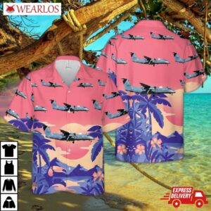 Us Army Bombardier Ro-6a Hawaiian Shirt