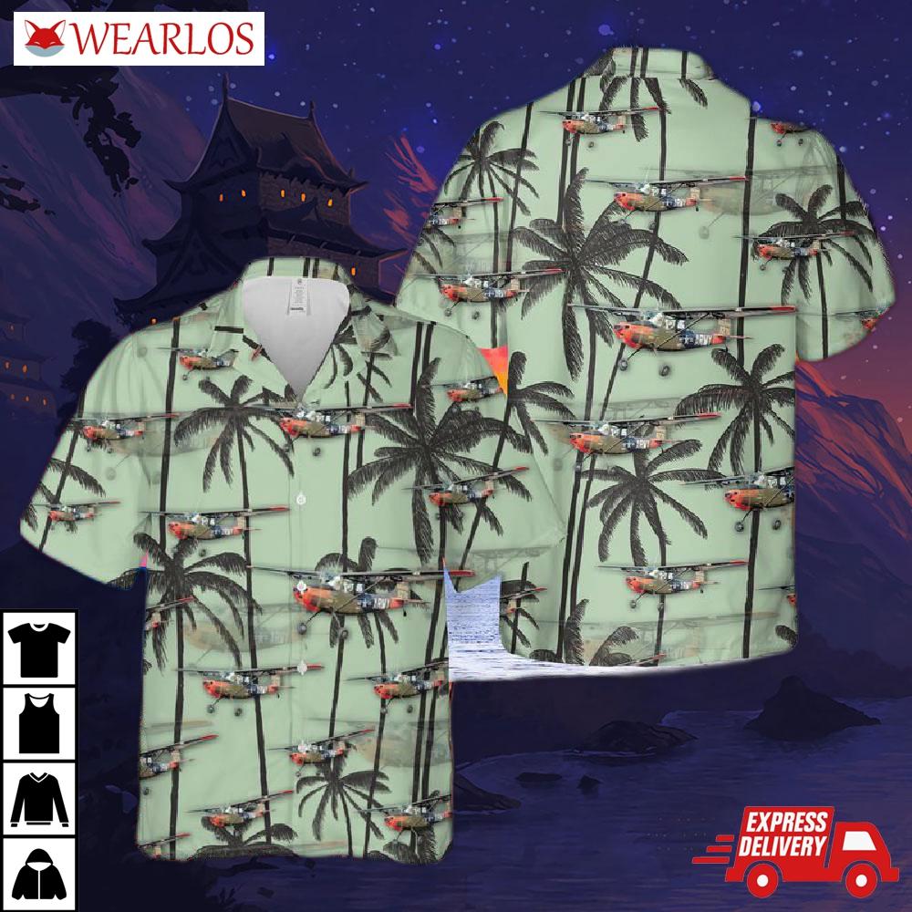 Us Army Cessna O-1 Bird Dog Hawaiian Shirt