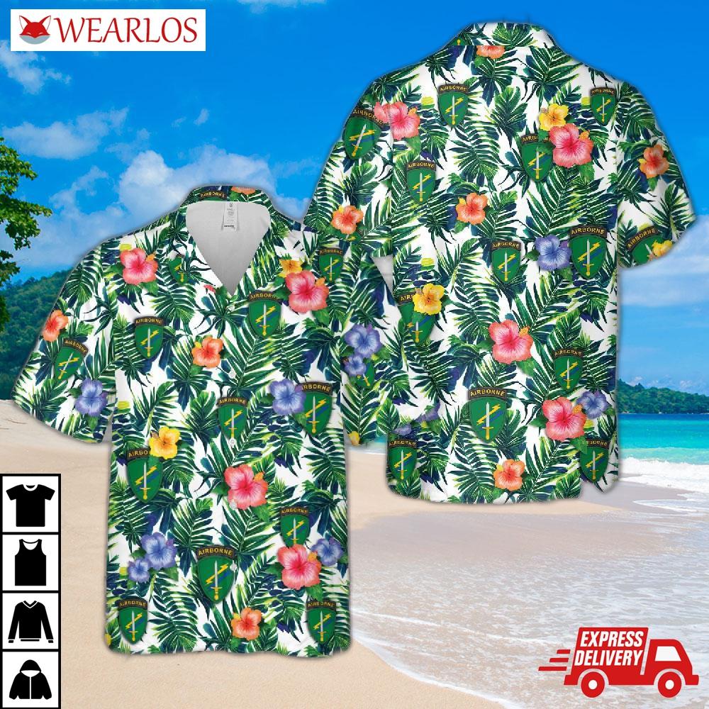 Us Army Civil Affairs And Psychological Operations Command (airborne) Hawaiian Shirt