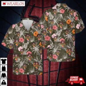 Us Army Company C (airborne Ranger), 75th Infantry Hawaiian Shirt