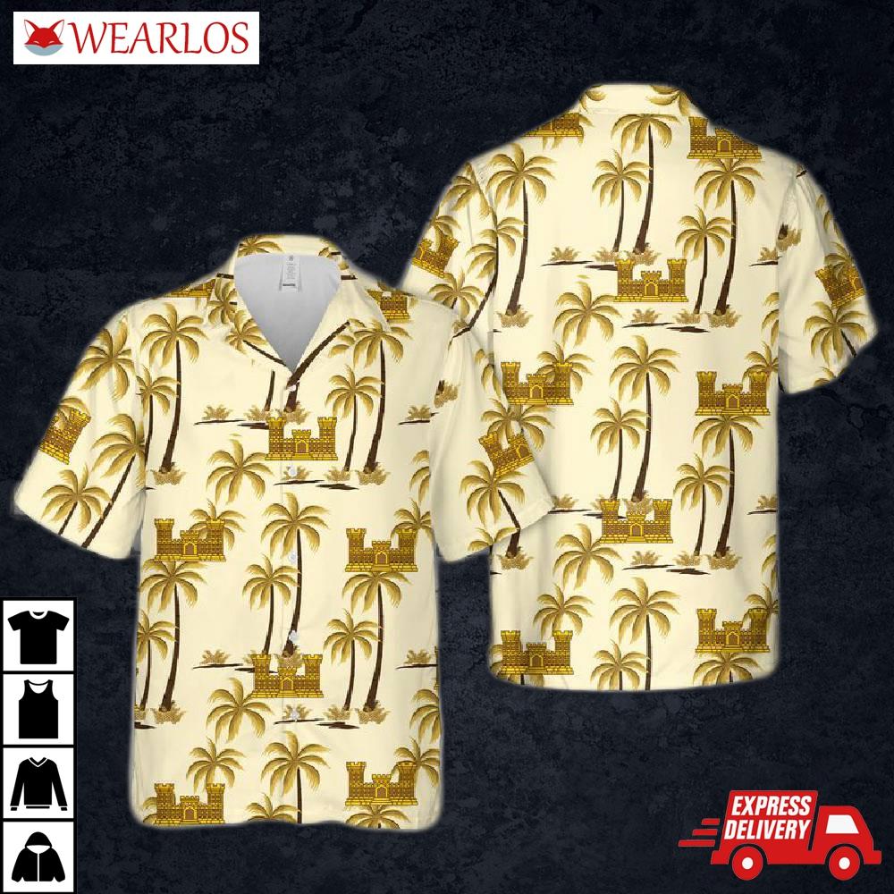 Us Army Corps Of Engineers Hawaiian Shirt