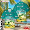 Us Army Dch-7 "dash" Airplane Hawaiian Shirt