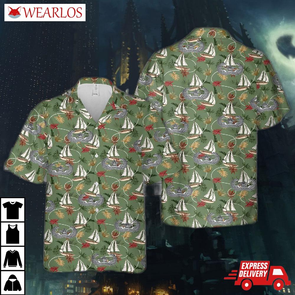 Us Army Glider Badge Hawaiian Shirt