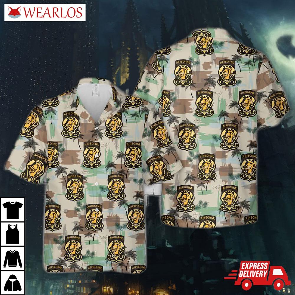 Us Army Golden Knights Air Show Hawaiian Shirt