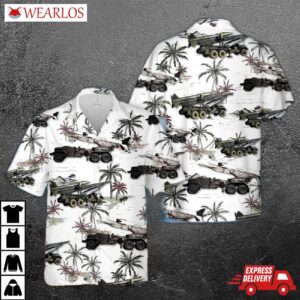 Us Army Honest John Artillery Rocket Hawaiian Shirt
