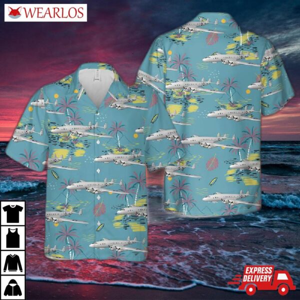 Us Army Lockheed C-69 Constellation Hawaiian Shirt