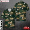 Us Army M1070 Truck Tractor & M1000 Het Semi-trailer Hawaiian Shirt