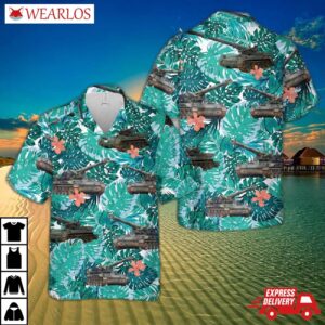 Us Army M110 Howitzer Hawaiian Shirt