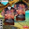 Us Army M1128 Mobile Gun System Of Palehorse Troop, 4th Squadron, 2nd Cavalry Regiment, July Hawaiian Shirt