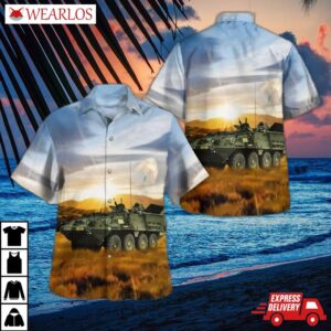 Us Army M1129 Mortar Carrier (mc) Hawaiian Shirt