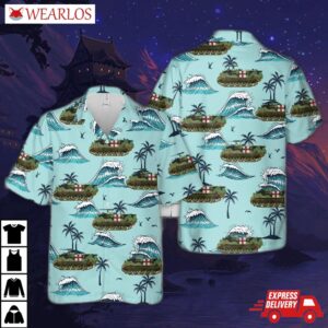 Us Army M113a2 Ambulance, 1980s Hawaiian Shirt