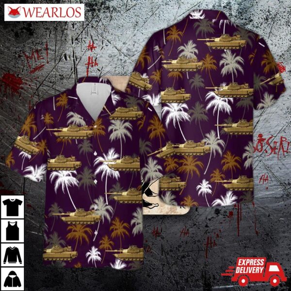 Us Army M1a2 Sep Tusk Ii In Iraq, The 2000s Hawaiian Shirt