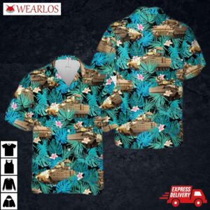 Us Army M2a3 Bradley Hawaiian Shirt