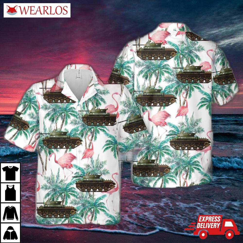 Us Army M42 In Vietnam, Fall 1966 Hawaiian Shirt