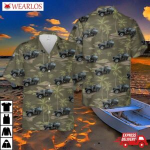 Us Army M54 With M113 Guntruck Colonel Hawaiian Shirt