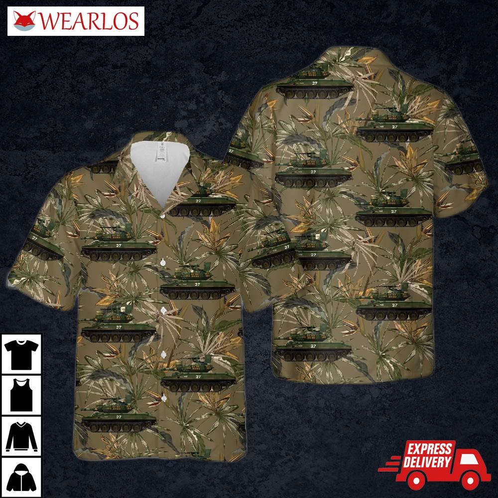 Us Army M551 Acav, 11th Armored Cavalry Regiment Hawaiian Shirt