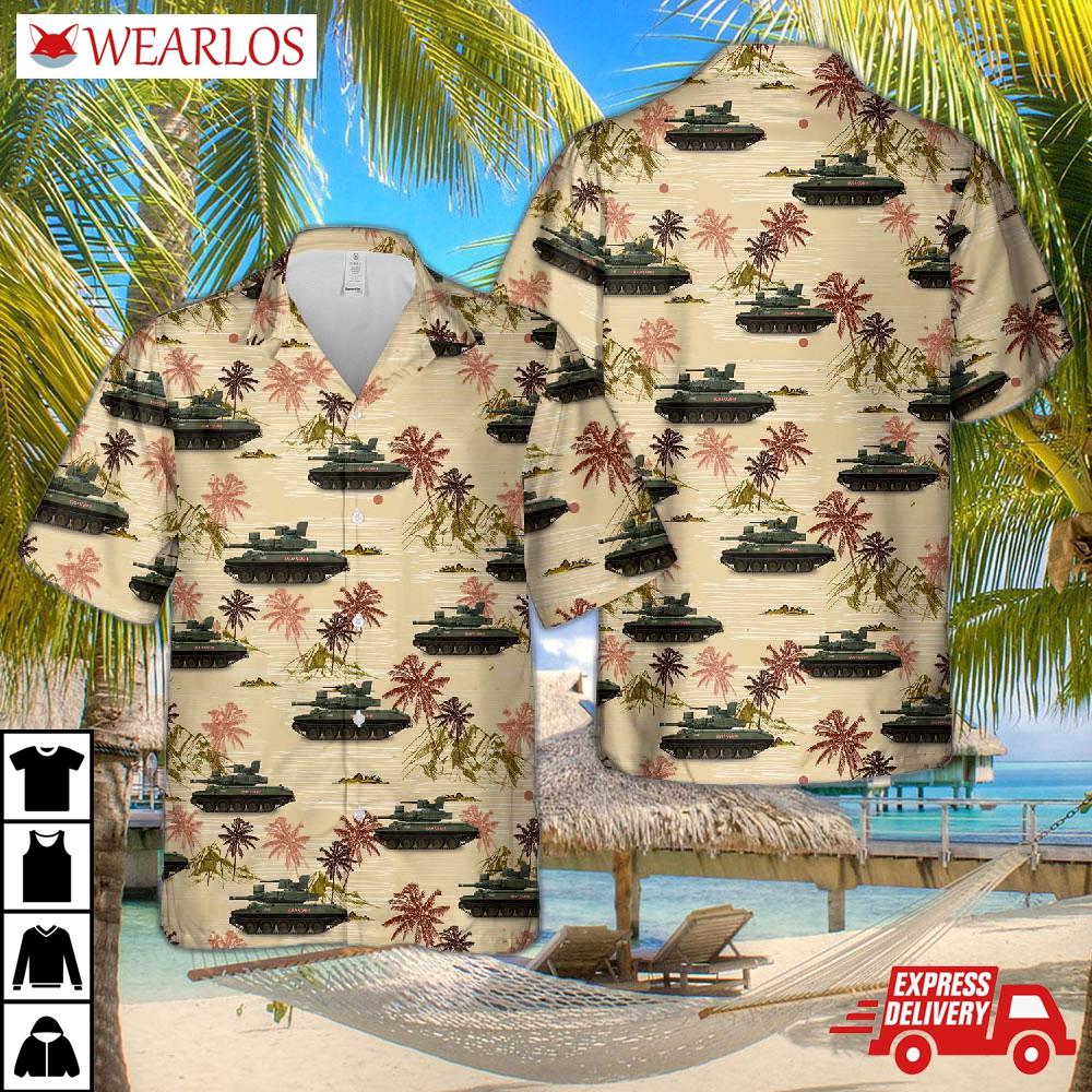 Us Army M551 Acav, Vietnam, 1968 Hawaiian Shirt