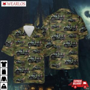 Us Army M939 Truck Hawaiian Shirt