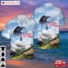 Us Army Maneuver Center Of Excellence Command Exhibition Parachute Team Silver Wings Hawaiian Shirt