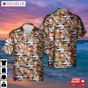 Us Army Martin B-26 Marauder Hawaiian Shirt