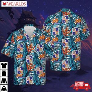 Us Army Maryland National Guard 58th Expeditionary Military Intelligence Brigade Hawaiian Shirt