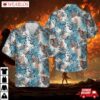 Us Army Master Jump Wings With 3 Combat Stars Hawaiian Shirt