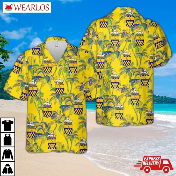 Us Army New York National Guard 101st Cavalry Regiment Hawaiian Shirt
