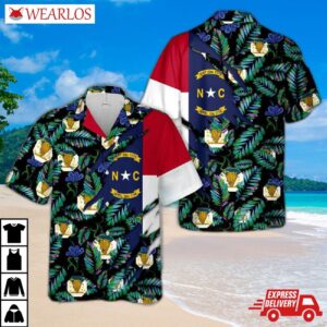 Us Army North Carolina National Guard Hawaiian Shirt