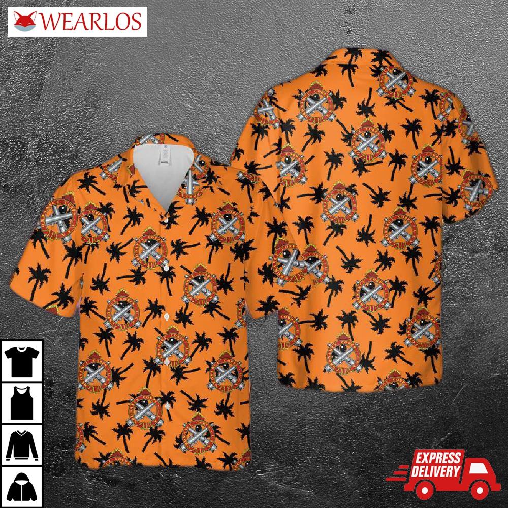 Us Army Ordnance Corps Hawaiian Shirt