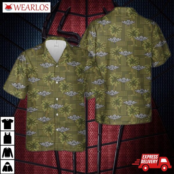 Us Army Parachute Rigger Airborne Hawaiian Shirt