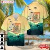 Us Army Paratroopers 1st Squadron (airborne), 91st Cavalry Regiment, 173rd Airborne Brigade Jump At Grafenwoehr Hawaiian Shirt