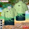 Us Army Paratroopers C-130 Hercules Aircraft During Exercise Solid Shield 87 Hawaiian Shirt
