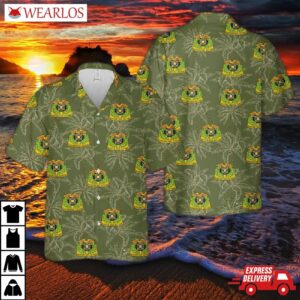Us Army Quartermaster Corps Hawaiian Shirt