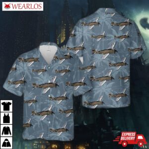 Us Army Republic P-47 Thunderbolt Hawaiian Shirt