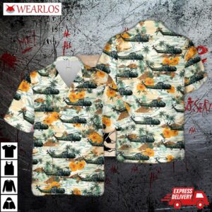 Us Army Sikorsky Ch-37b Mojave (s-56) Hawaiian Shirt