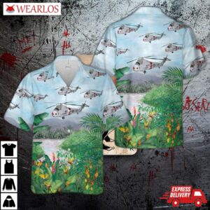 Us Army Sikorsky Medevac Ch-34c Choctaw Hawaiian Shirt