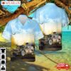 Us Army Special Operations Command M1288 Gmv 1.1 Hawaiian Shirt