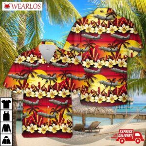 Us Army Uc-35a Citation 560 Ultra V Hawaiian Shirt