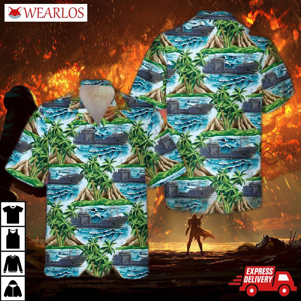 Us Army Usav Malvern Hill (lcu 2025) Hawaiian Shirt