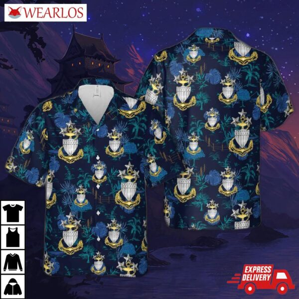 Us Coast Guard Master Chief Petty Officer Hawaiian Shirt